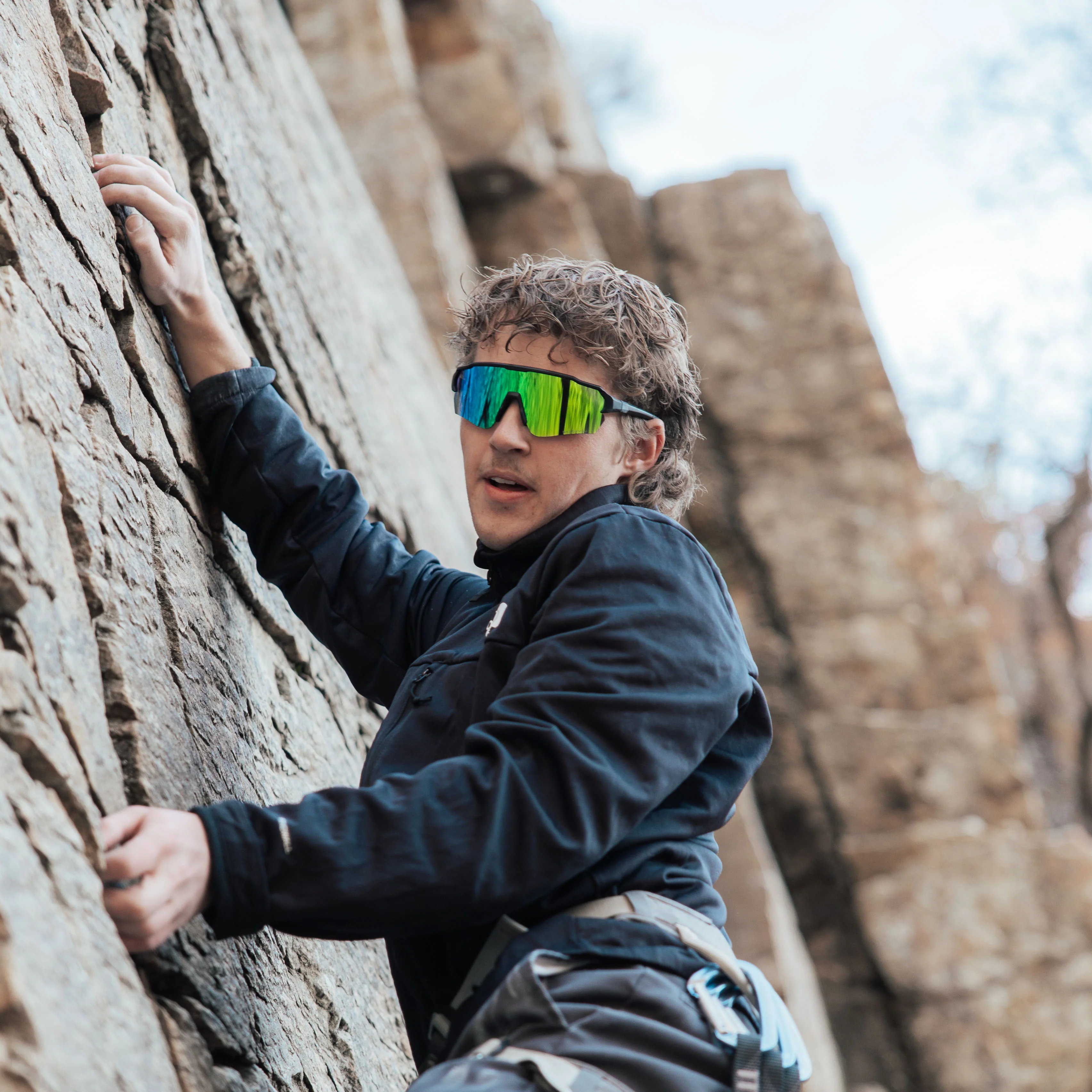 AERROW Half Frame Sports TR90 Sunglasses - Image 6