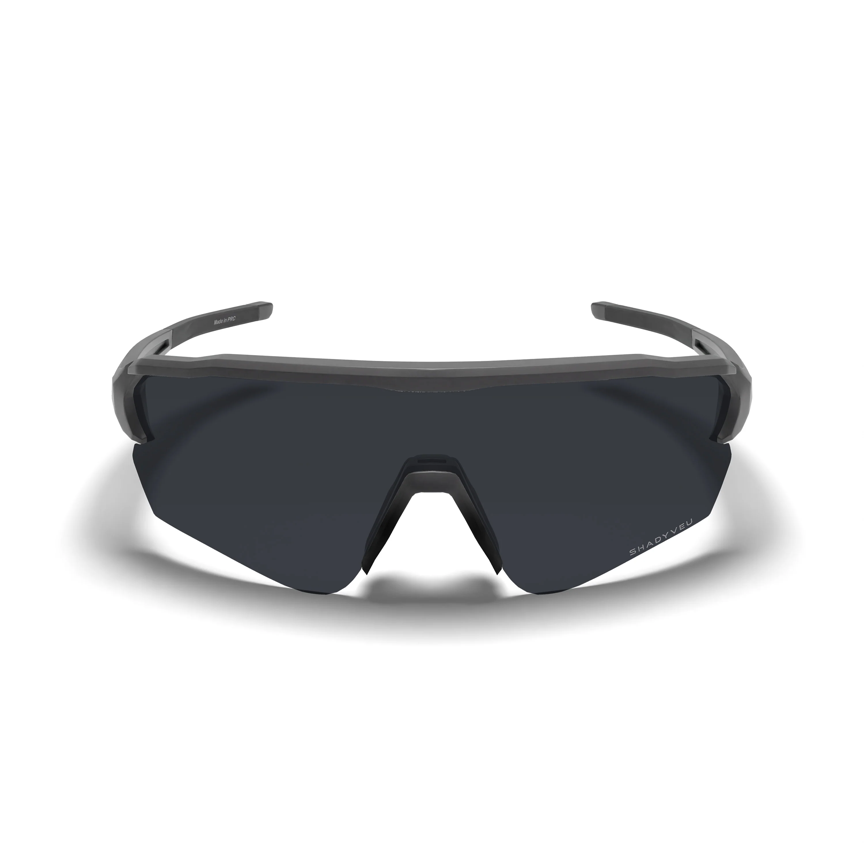AERROW Super Dark® Black Polarized Half-Frame Sunglasses - Image 3