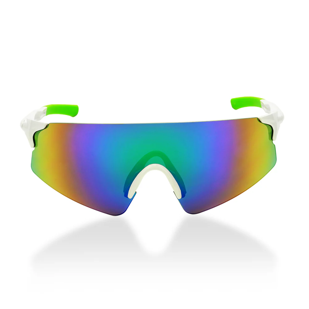 TROY Mirrored Wrap Around Sunglasses - Image 2