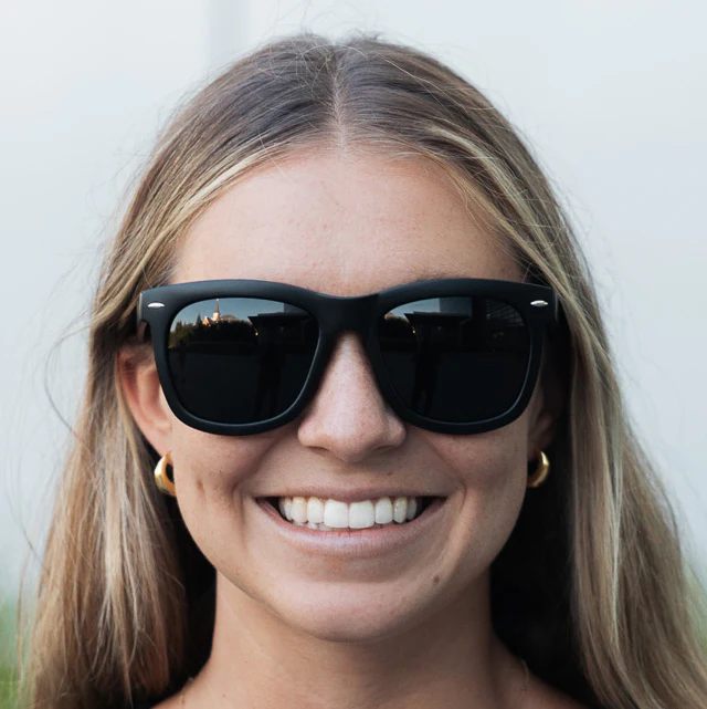 DANI Super Dark 80's Round Sunglasses - Image 7