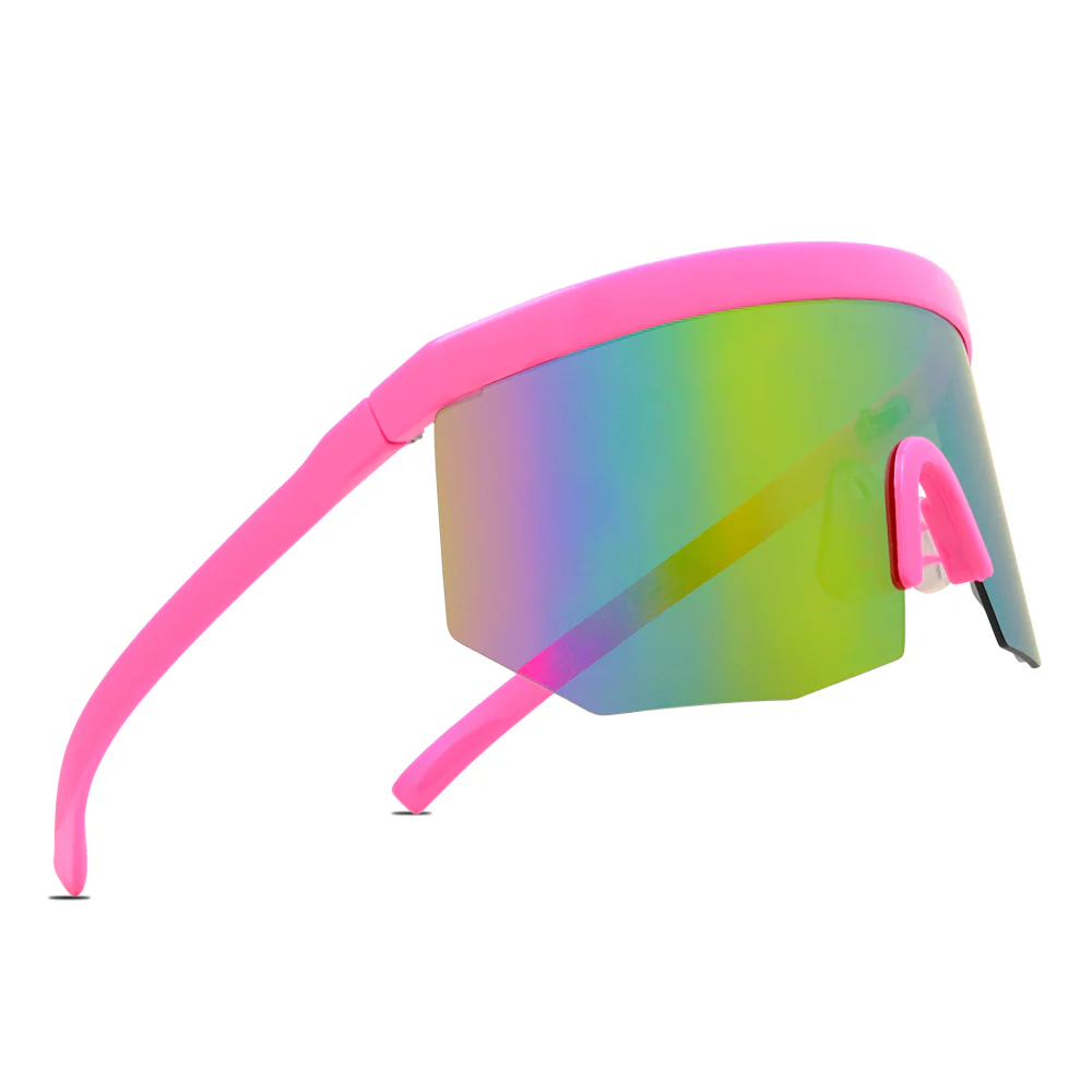 JEFFERY Oversized Mirrored Sunglasses - Image 13
