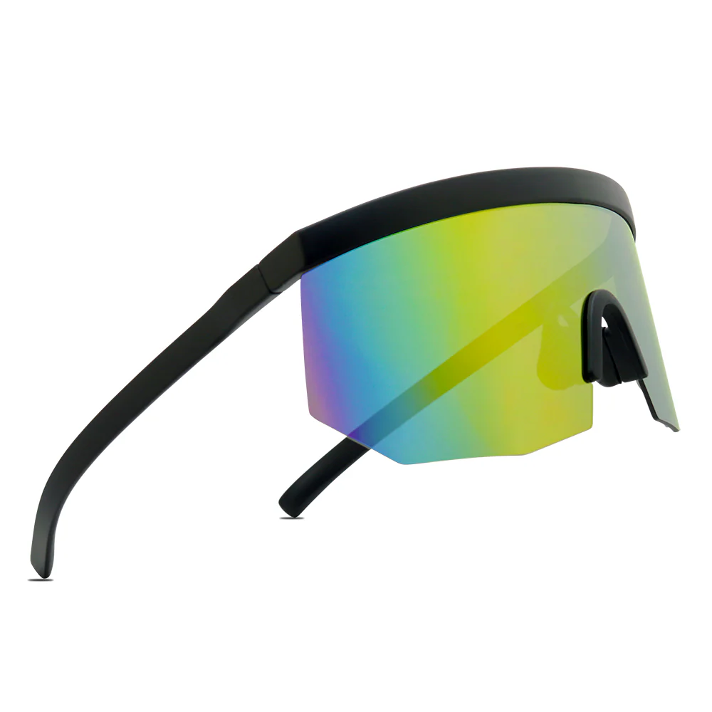 JEFFERY Oversized Mirrored Sunglasses - Image 2