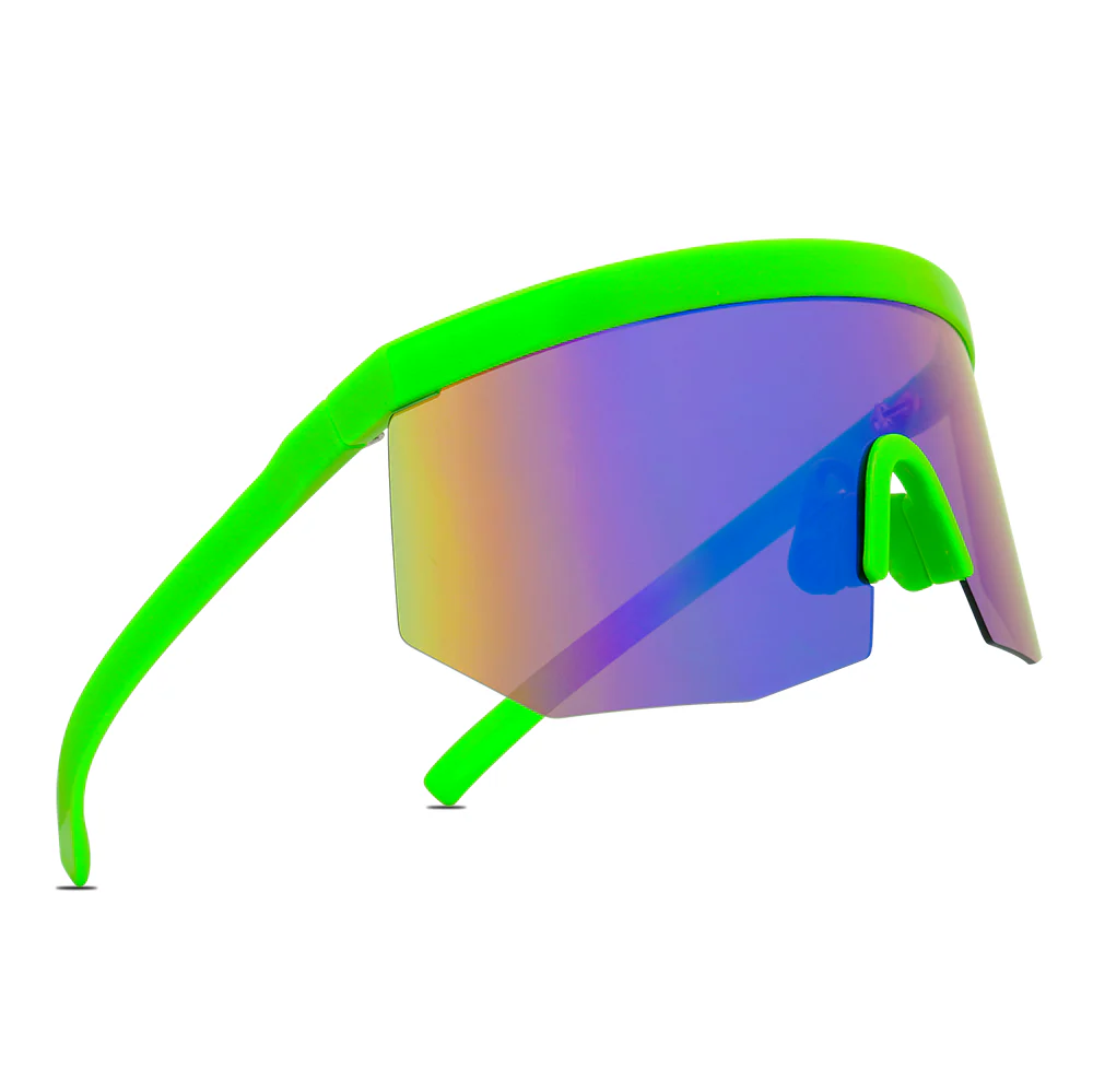 JEFFERY Oversized Mirrored Sunglasses - Image 20