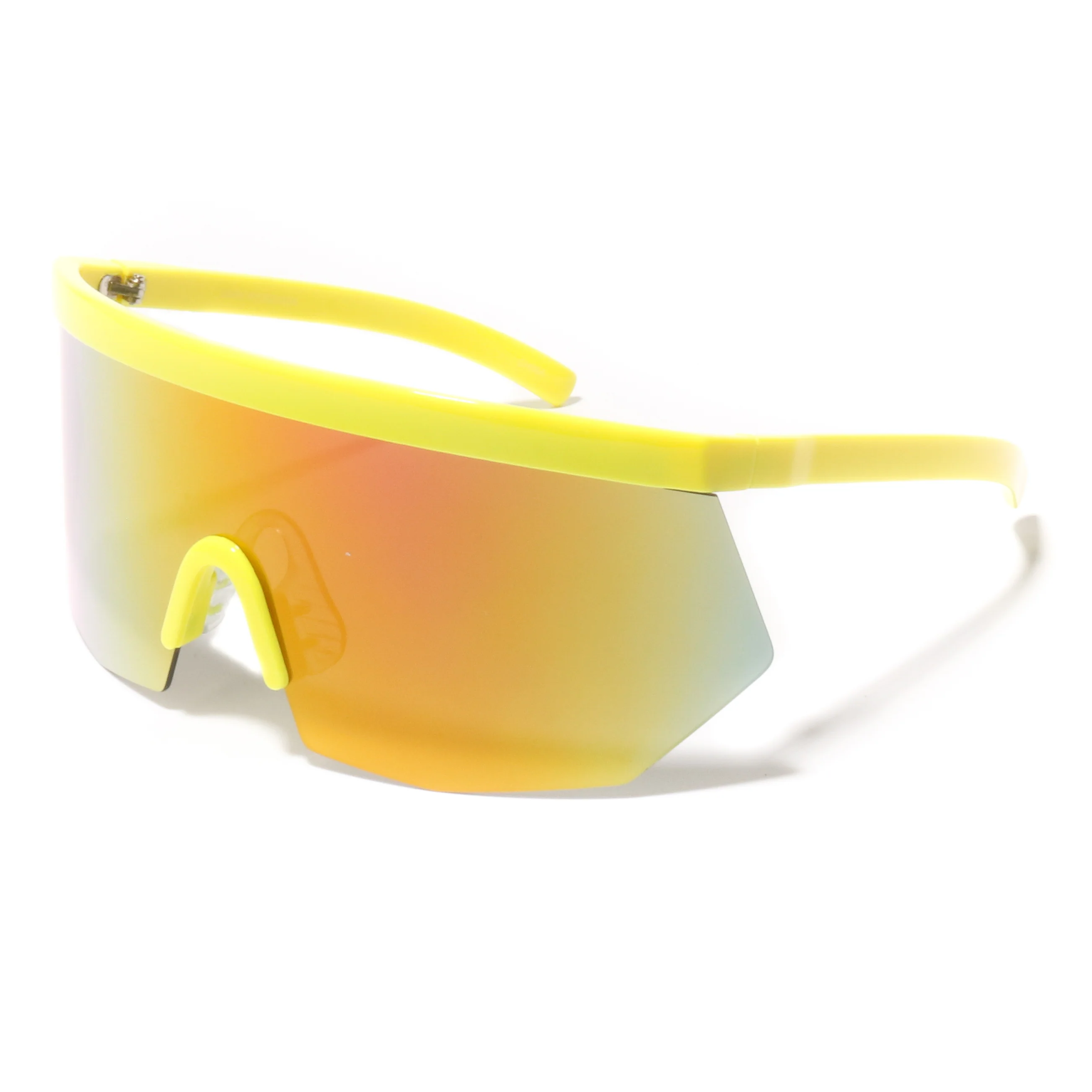 JEFFERY Oversized Mirrored Sunglasses - Image 30