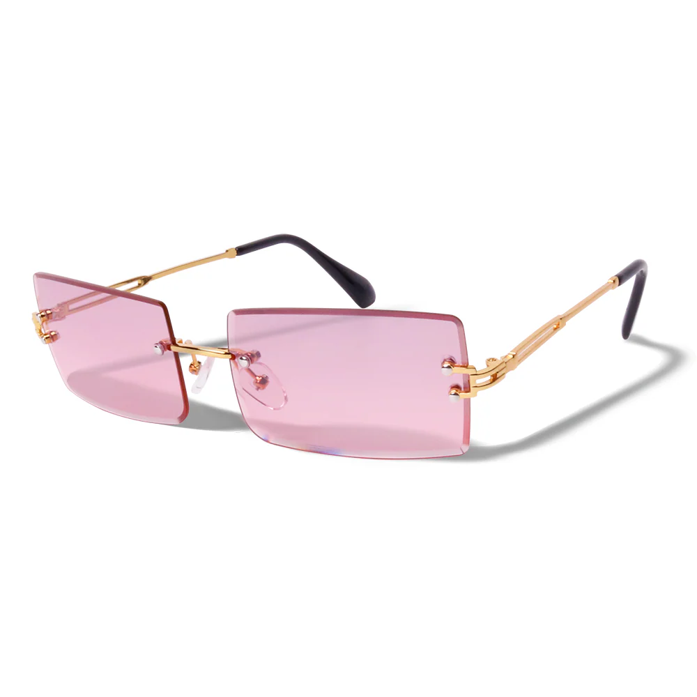LAUREN Rimless Frame Sunglasses - Image 13