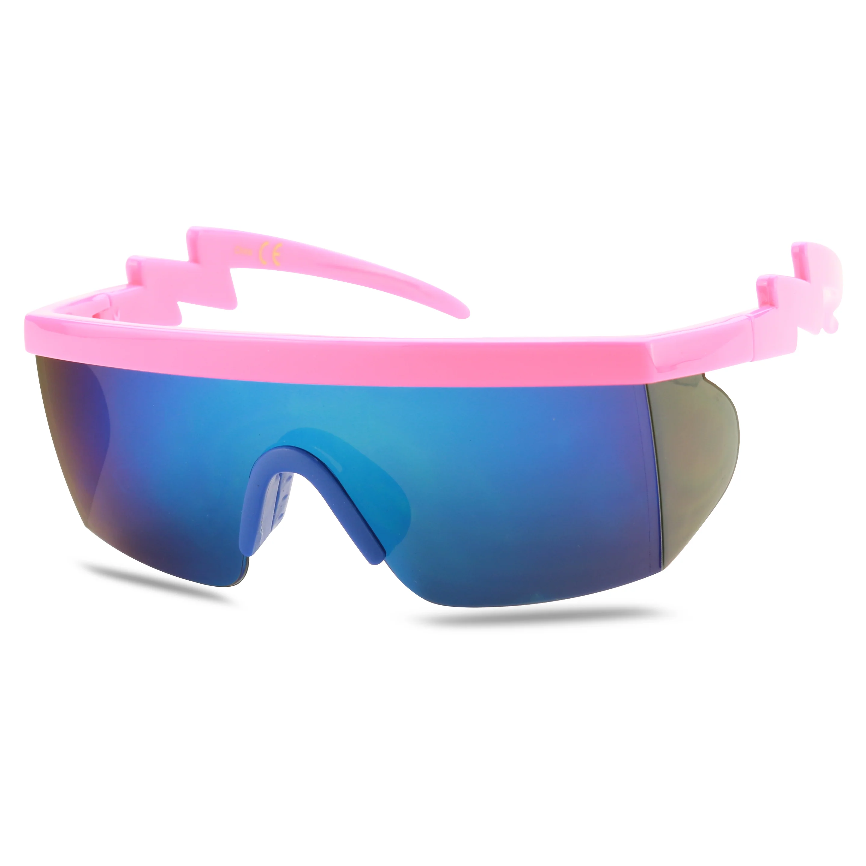 LIAM Oversized Mirrored Sunglasses - Image 5