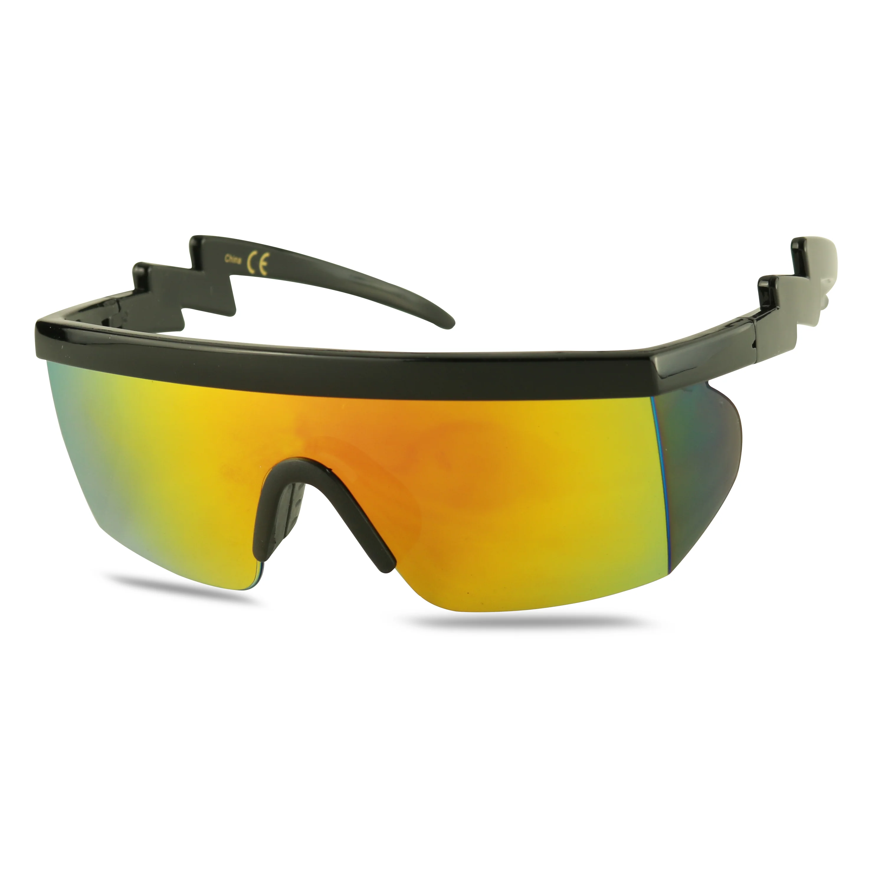LIAM Oversized Mirrored Sunglasses - Image 9