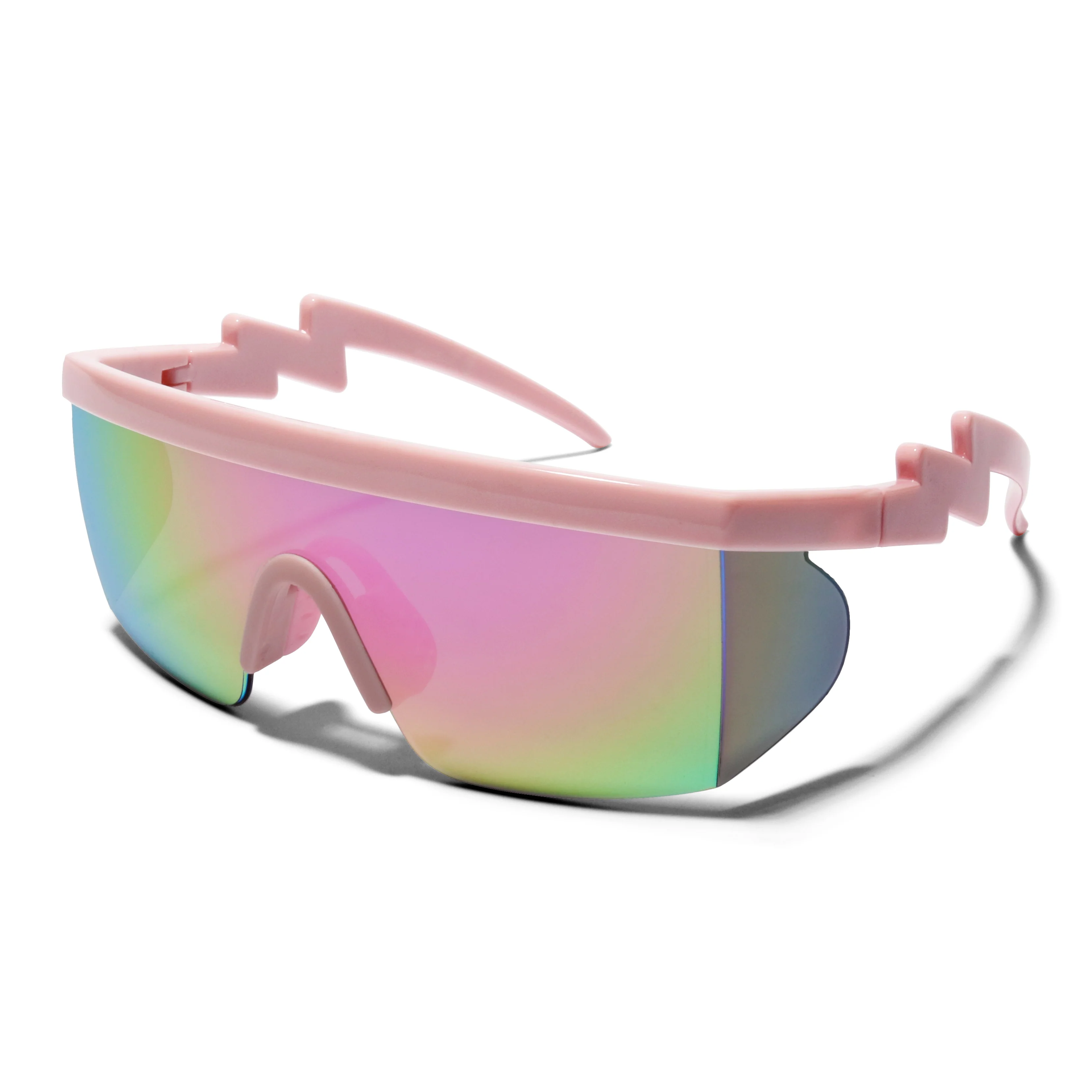MICHAEL ZigZag Arms Mirrored Sunglasses - Image 26