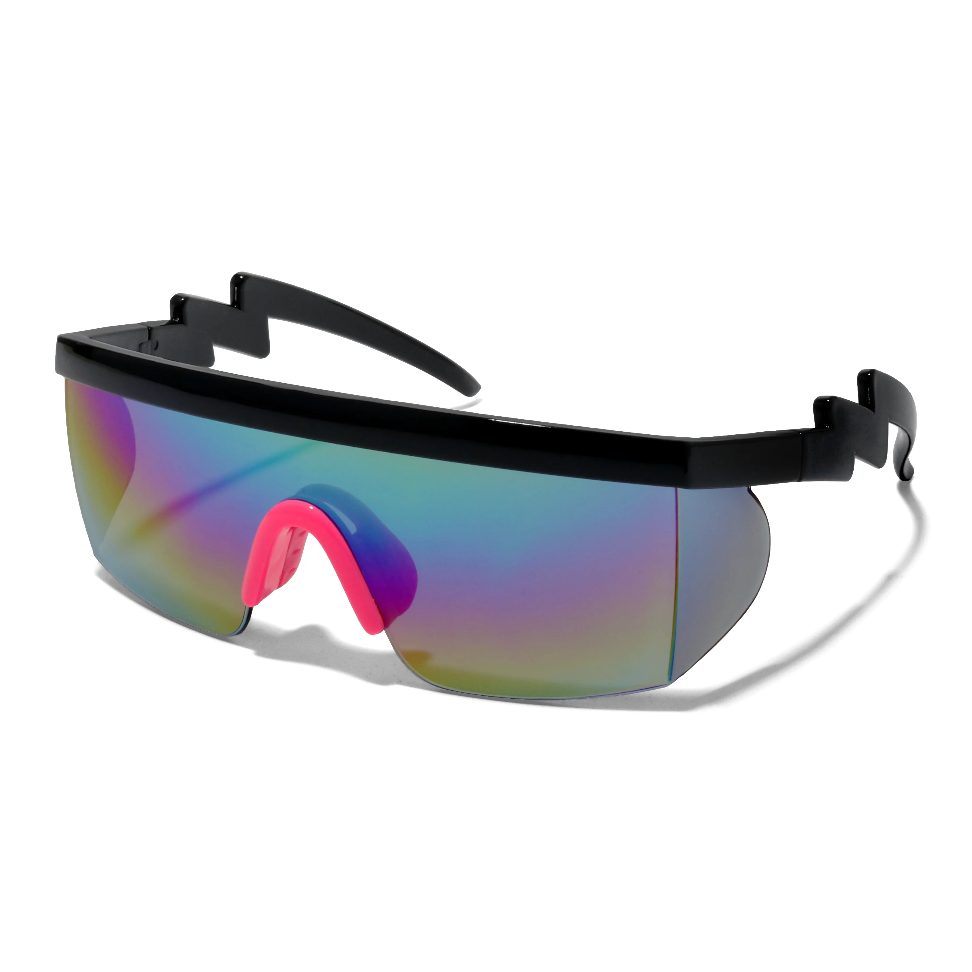 MICHAEL ZigZag Arms Mirrored Sunglasses - Image 29