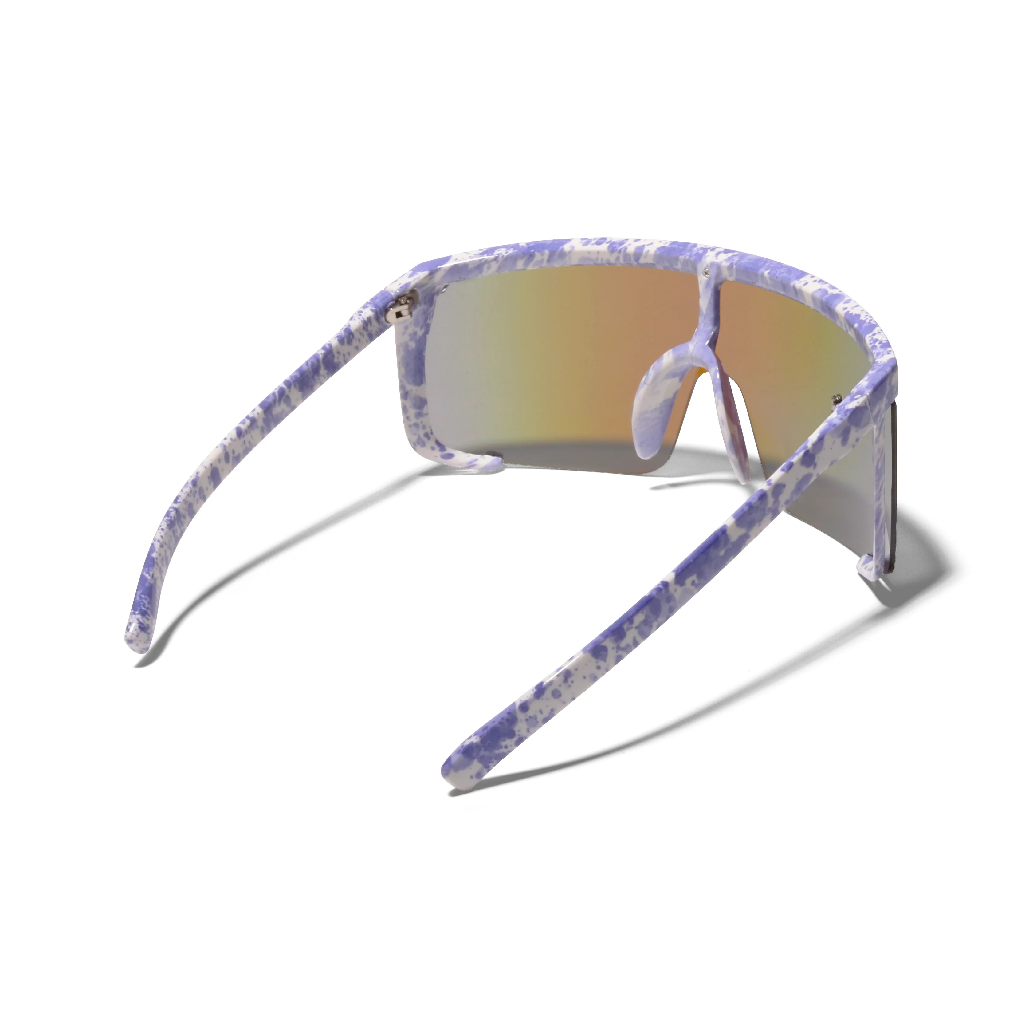MILO Oversized Splatter Mirrored Sunglasses - Image 14