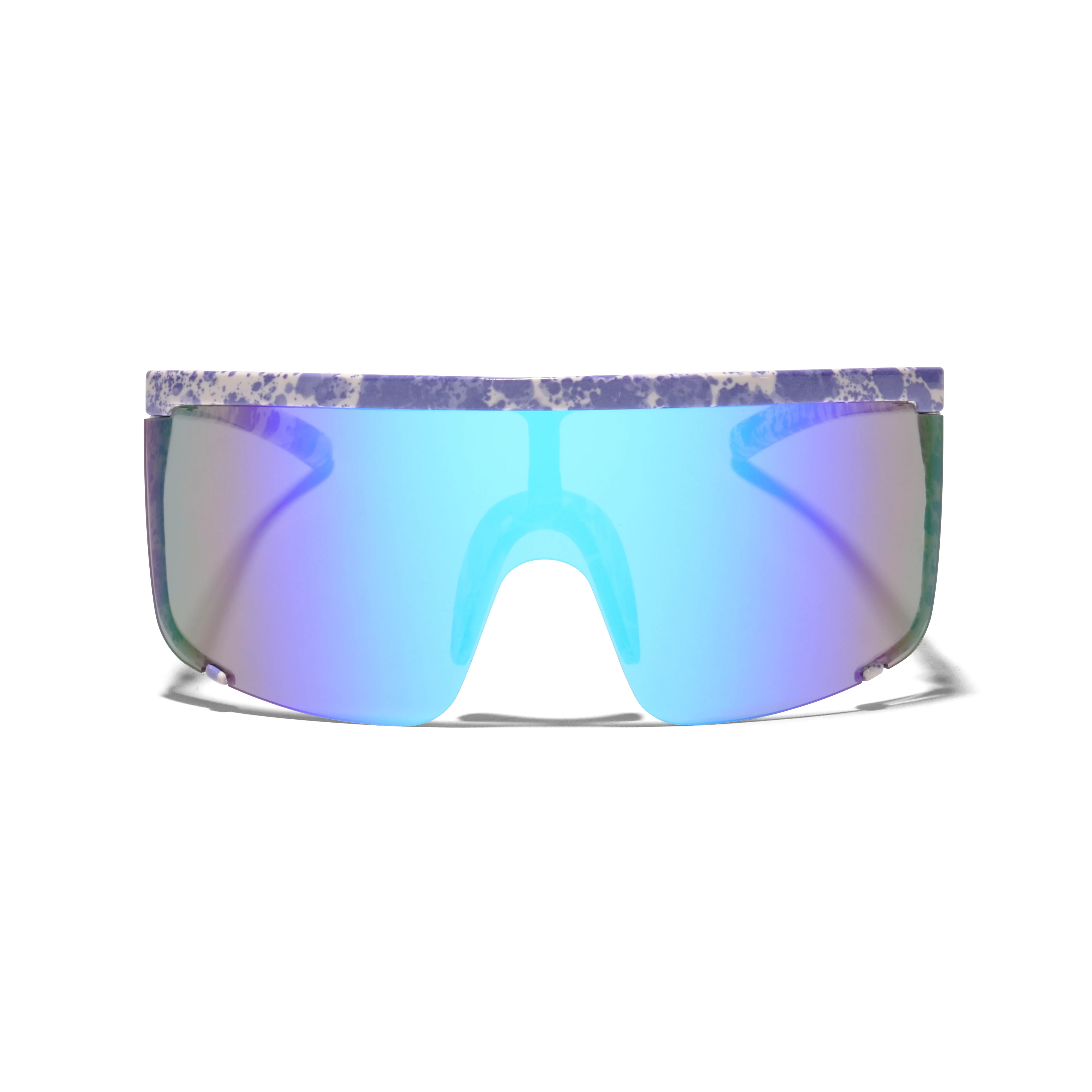 MILO Oversized Splatter Mirrored Sunglasses - Image 15