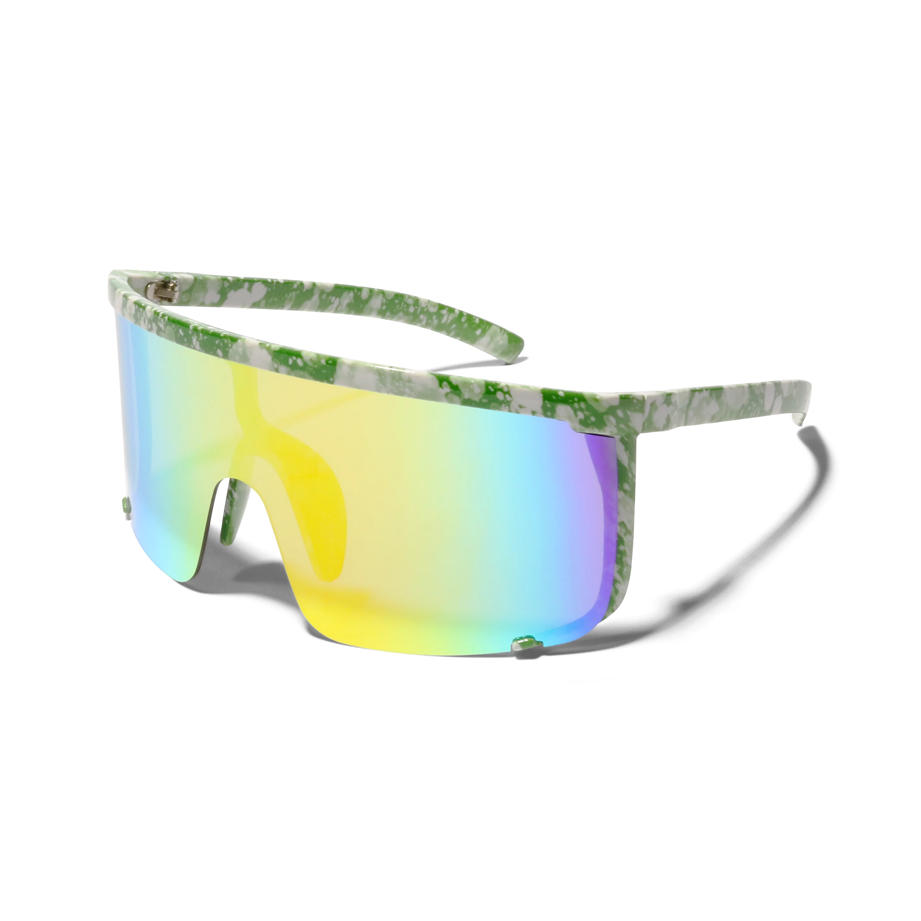 MILO Oversized Splatter Mirrored Sunglasses - Image 4