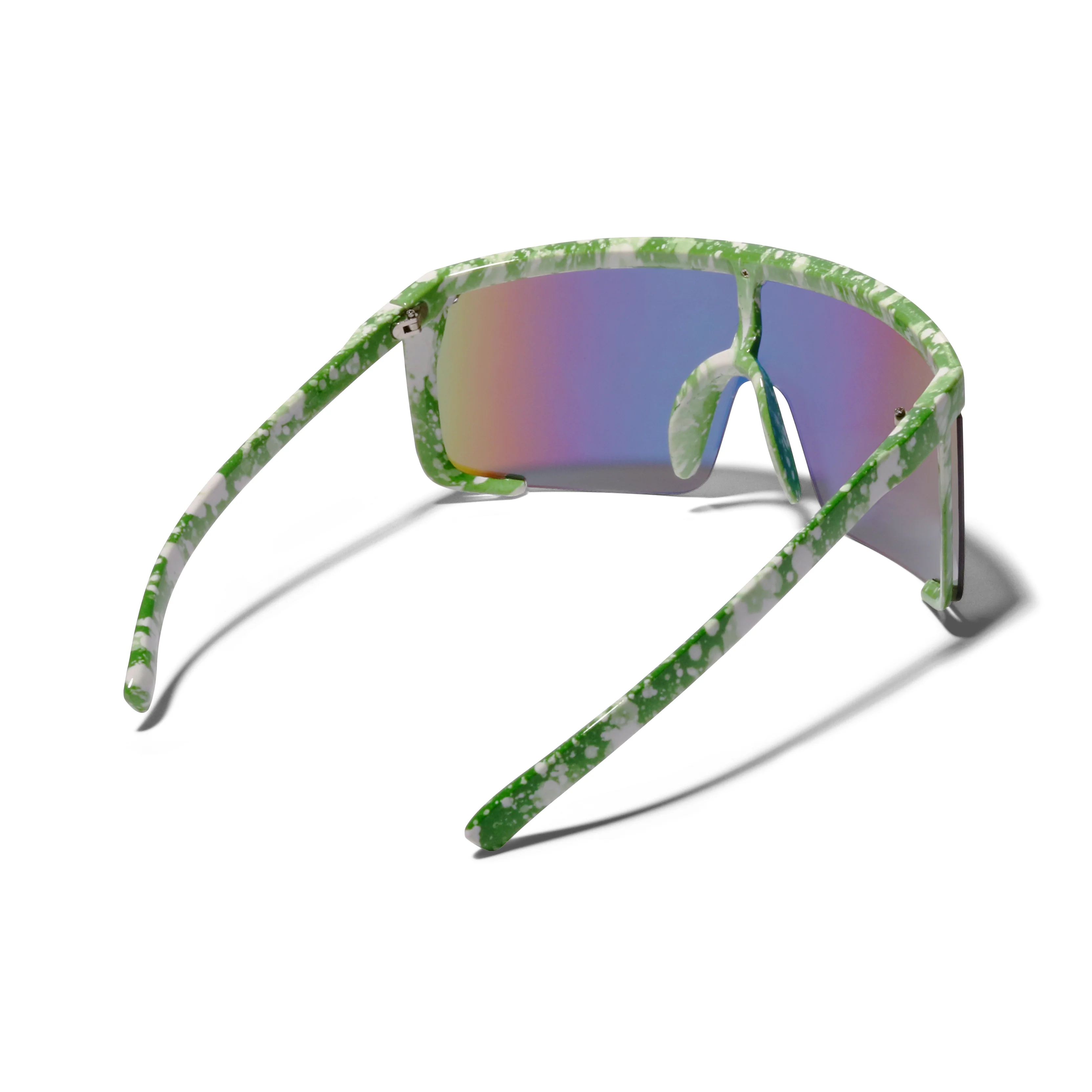 MILO Oversized Splatter Mirrored Sunglasses - Image 5