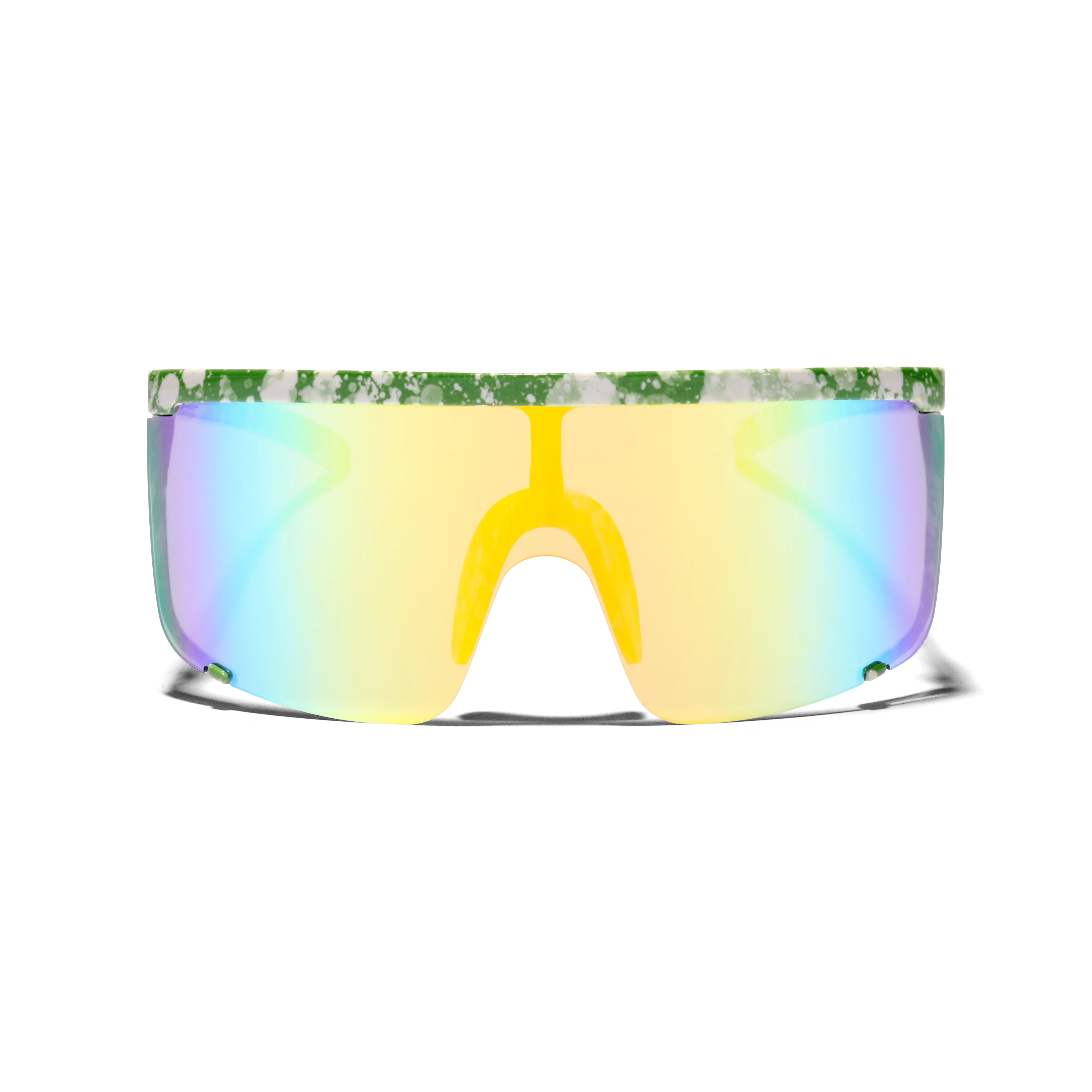 MILO Oversized Splatter Mirrored Sunglasses - Image 6