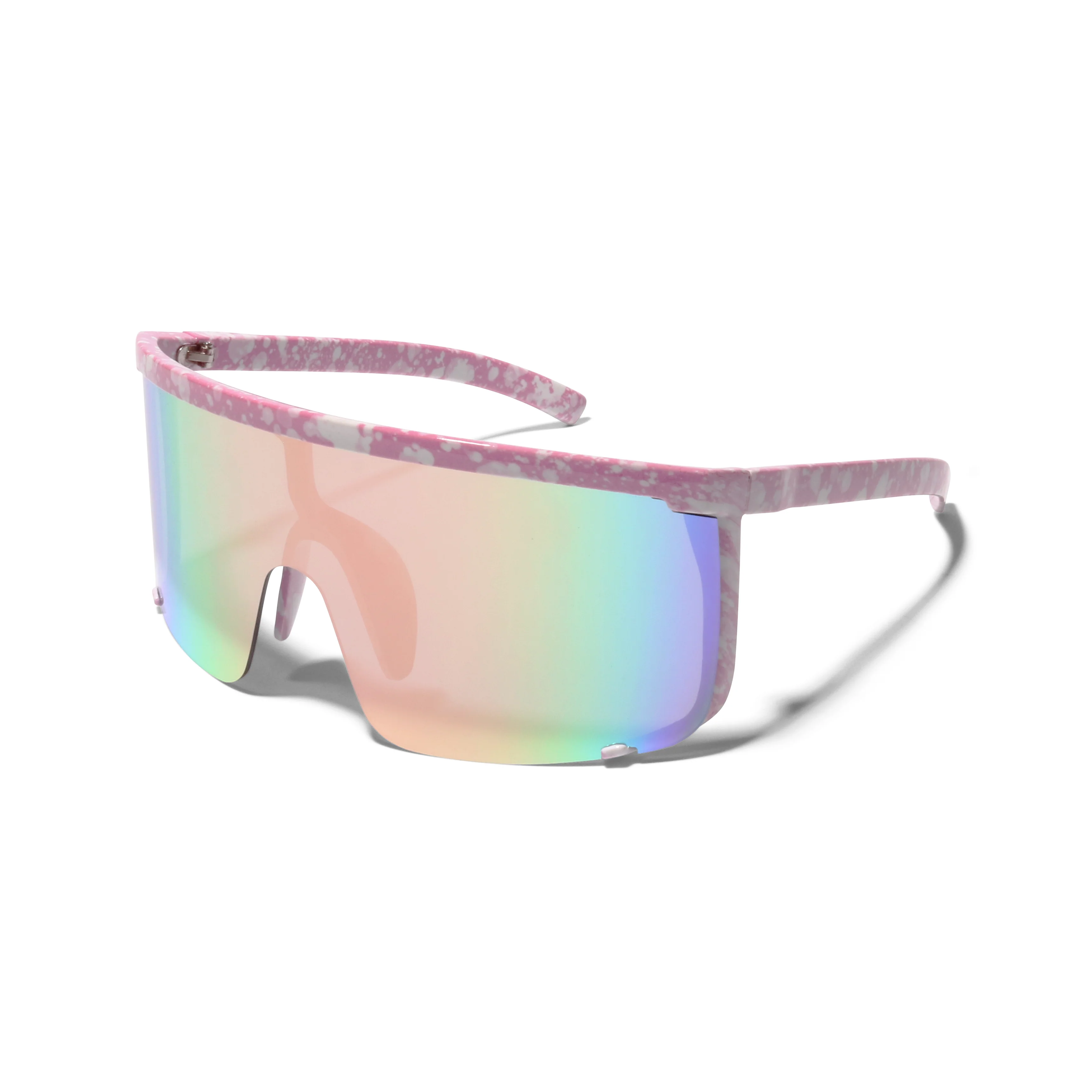 MILO Oversized Splatter Mirrored Sunglasses - Image 7