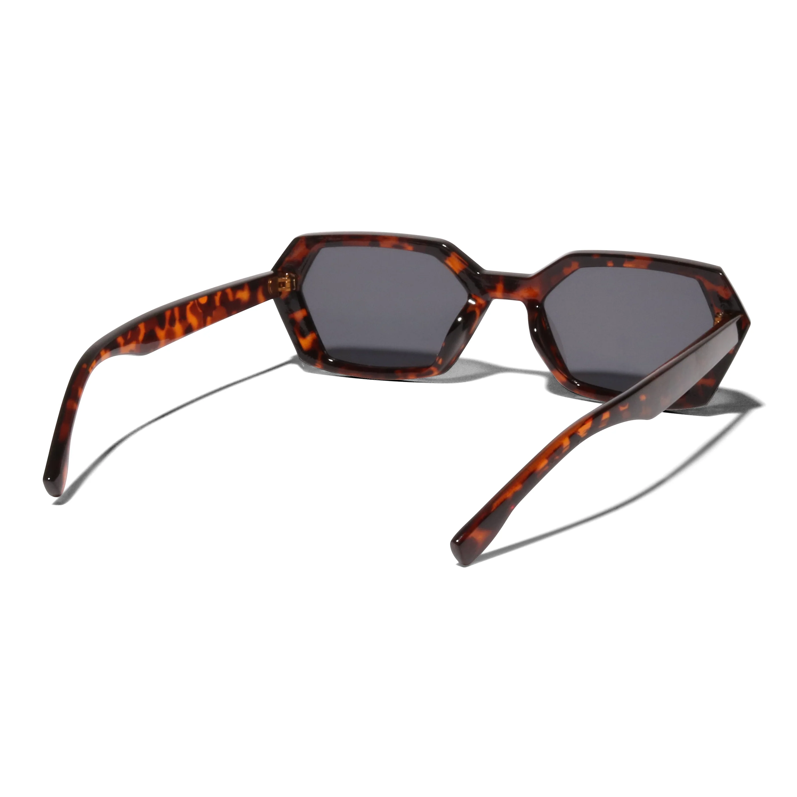 NINA Slim Diamond Hex Sunglasses - Image 11