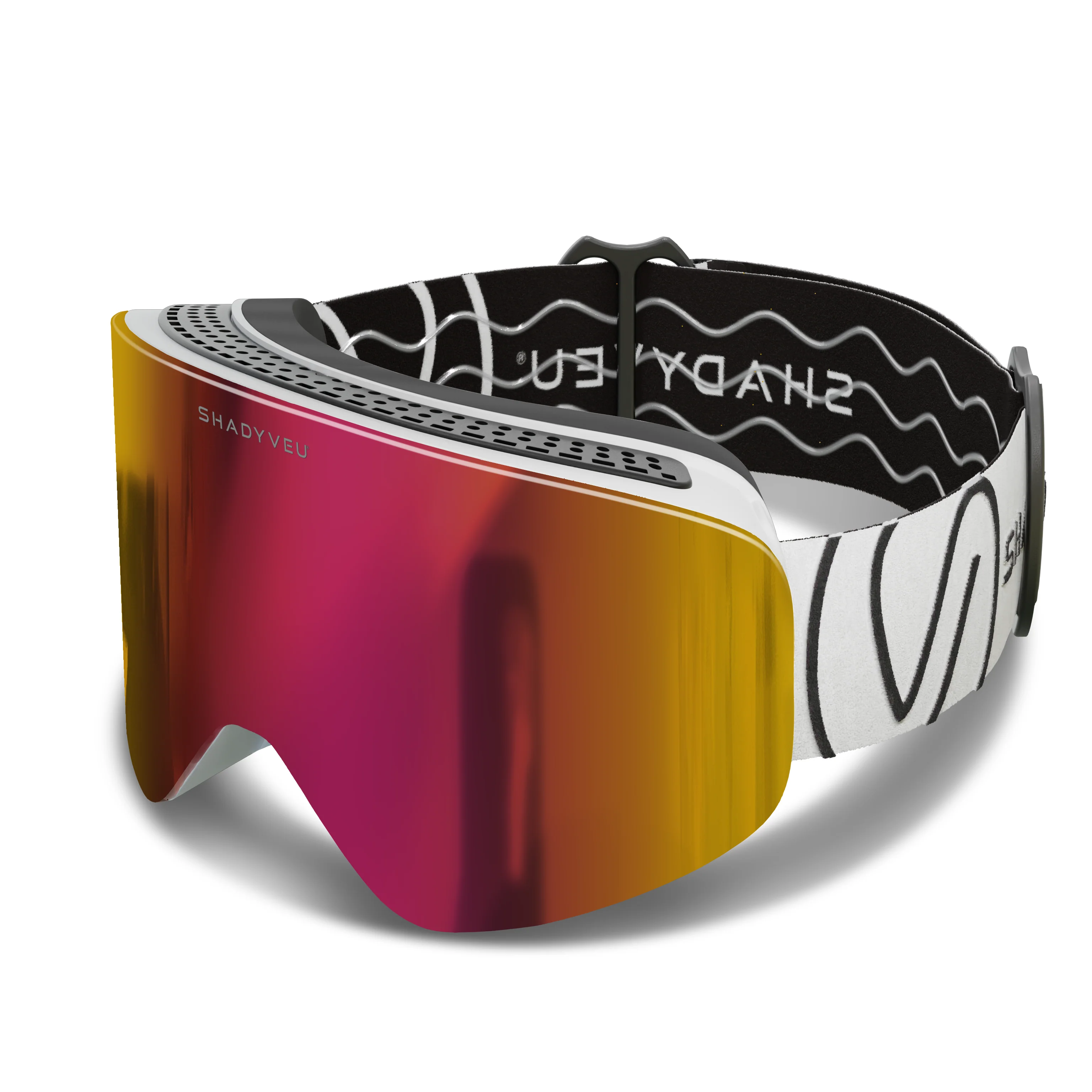 Nova Magenta Mirage Ski Snowboard Winter Sports Goggles - Image 4