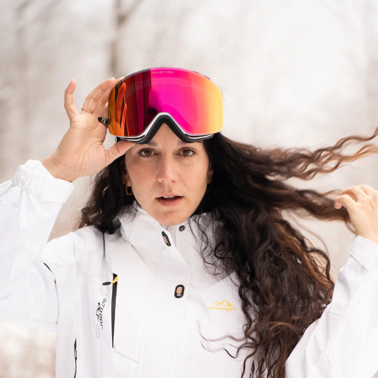 Nova Magenta Mirage Ski Snowboard Winter Sports Goggles - Image 5