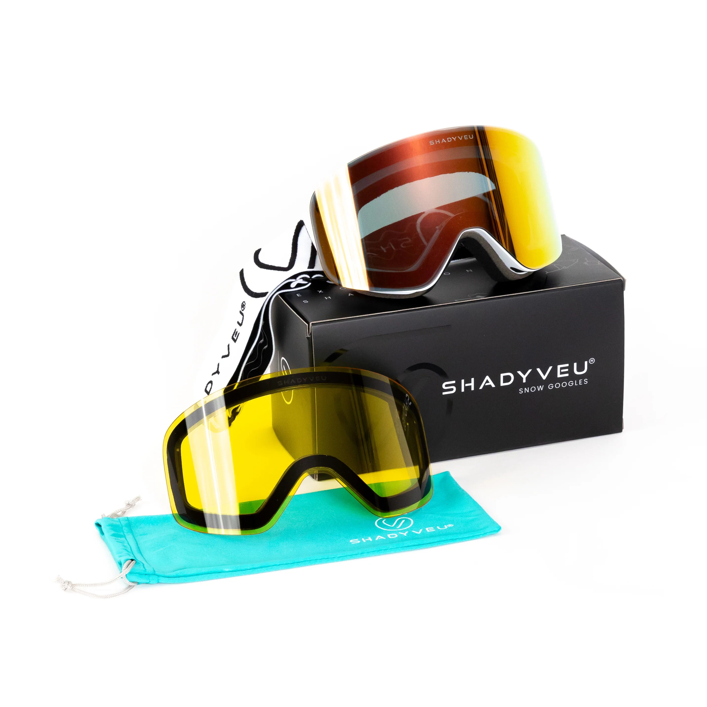 Nova Cosmic Coral Ski Snowboard Winter Sports Goggles - Image 6