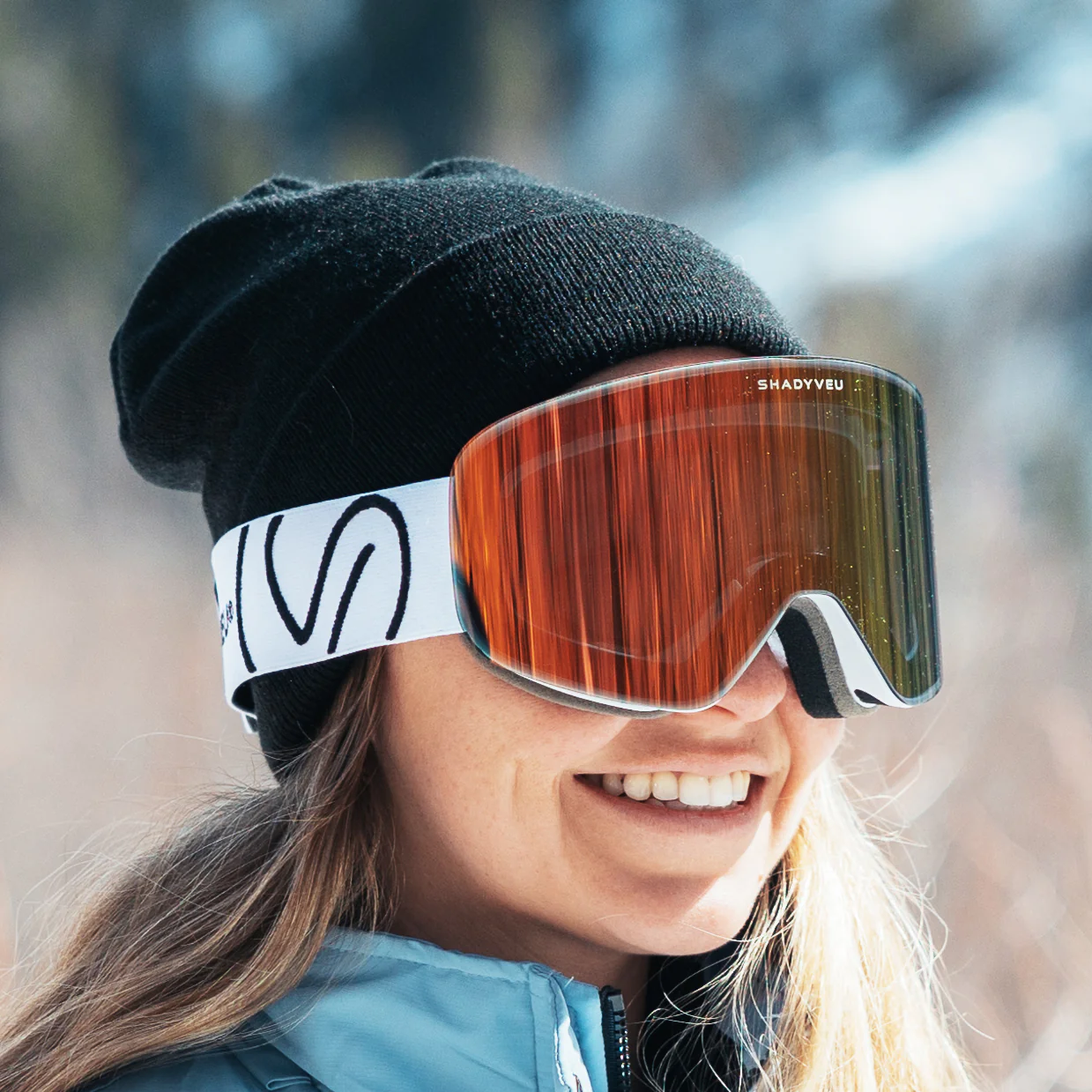 Nova Cosmic Coral Ski Snowboard Winter Sports Goggles - Image 9
