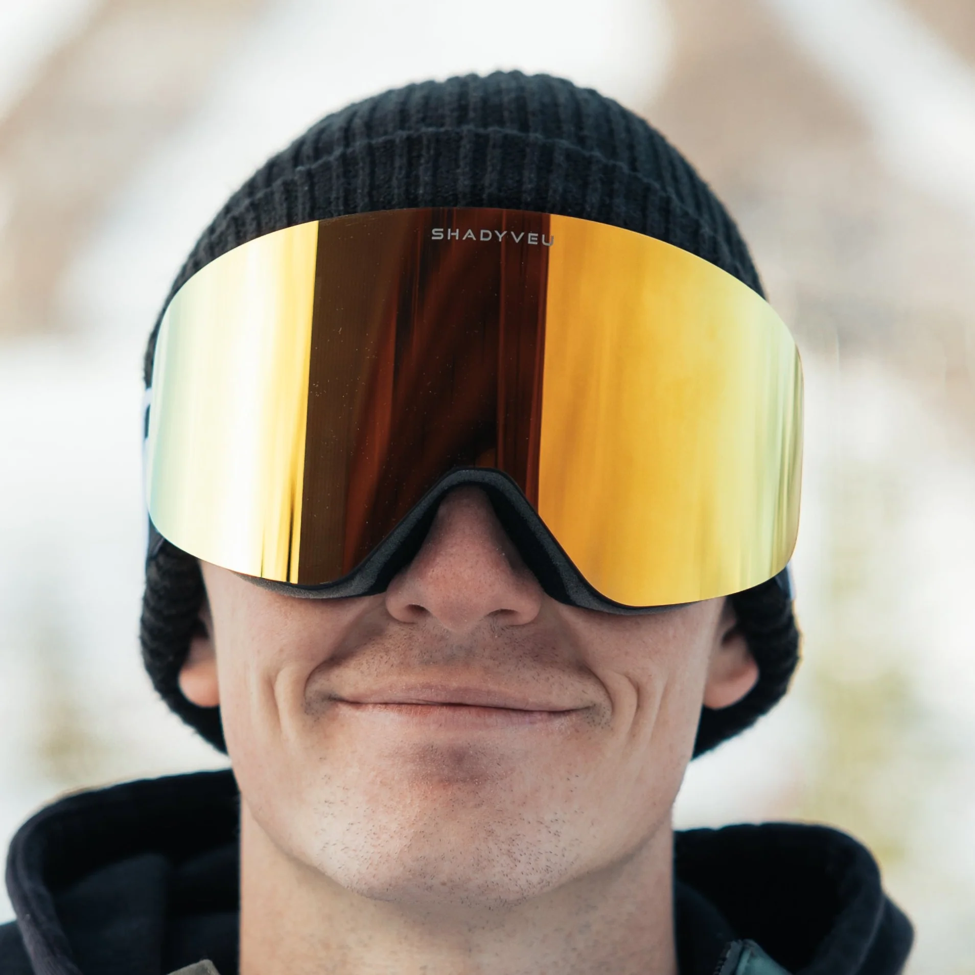 Nova Golden Solstice Snowboard Winter Sports Goggles - Image 10