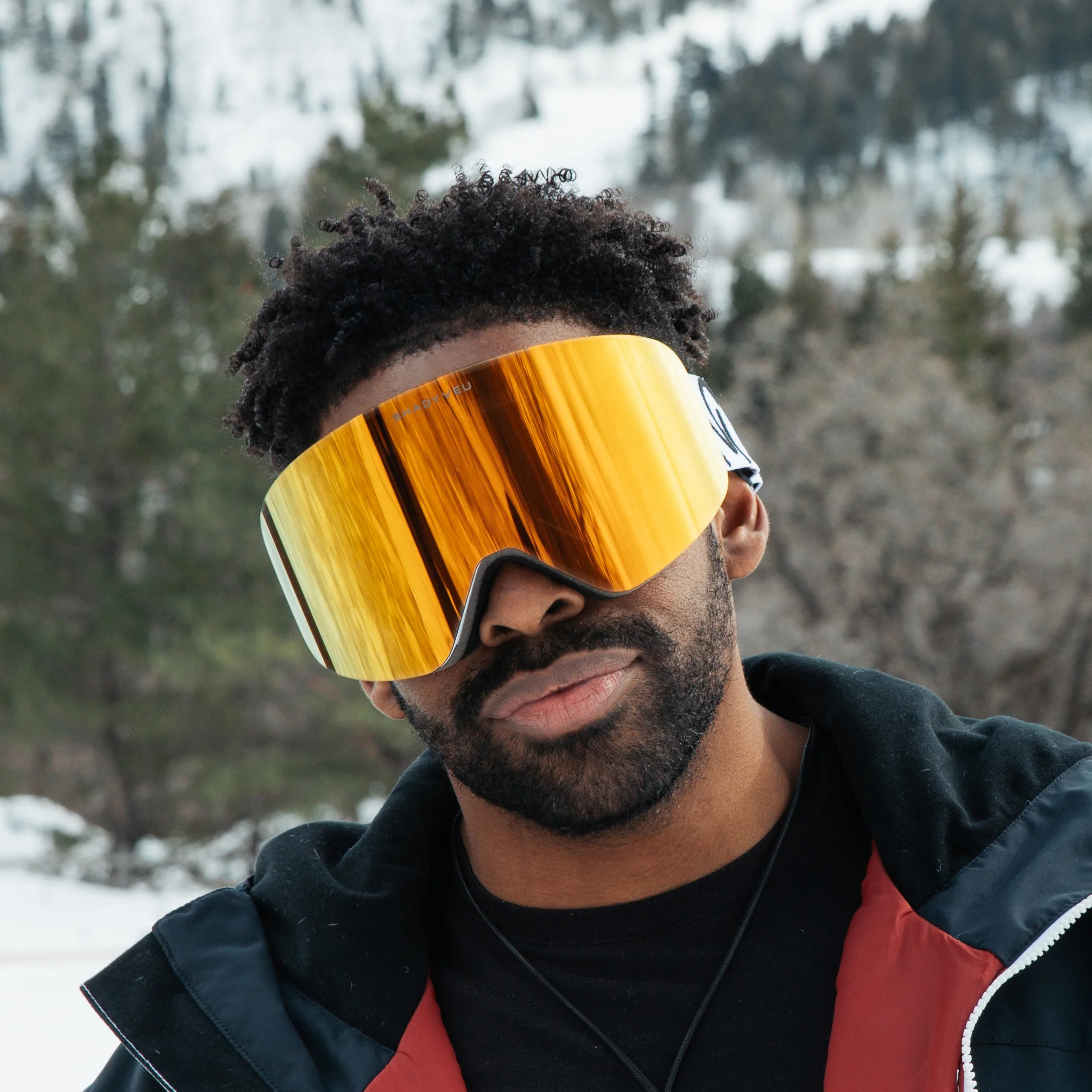 Nova Golden Solstice Snowboard Winter Sports Goggles - Image 12