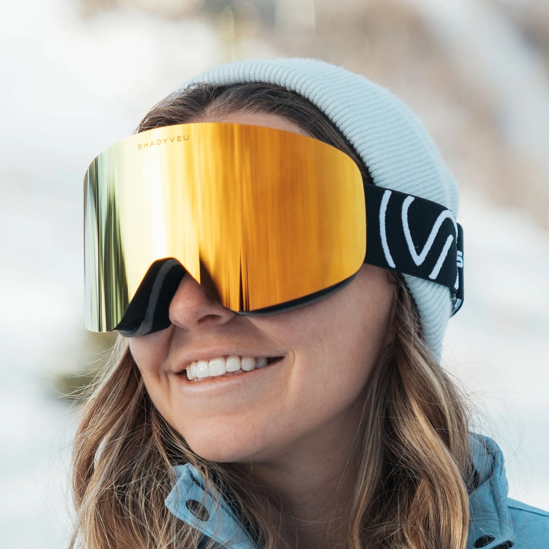 Nova Golden Solstice Snowboard Winter Sports Goggles - Image 9