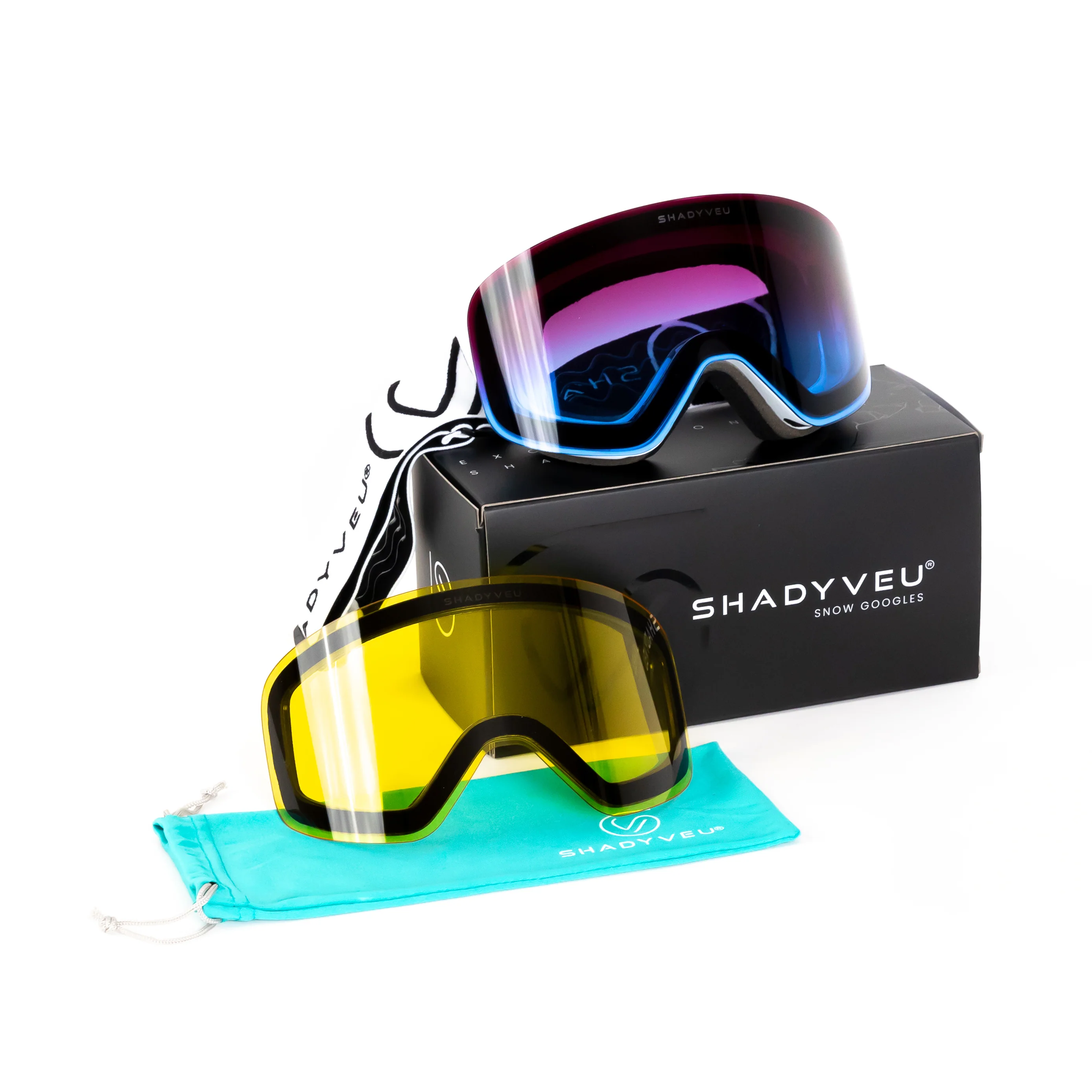 Nova Serene Sunset Ski Snowboard Winter Sports Goggles - Image 6