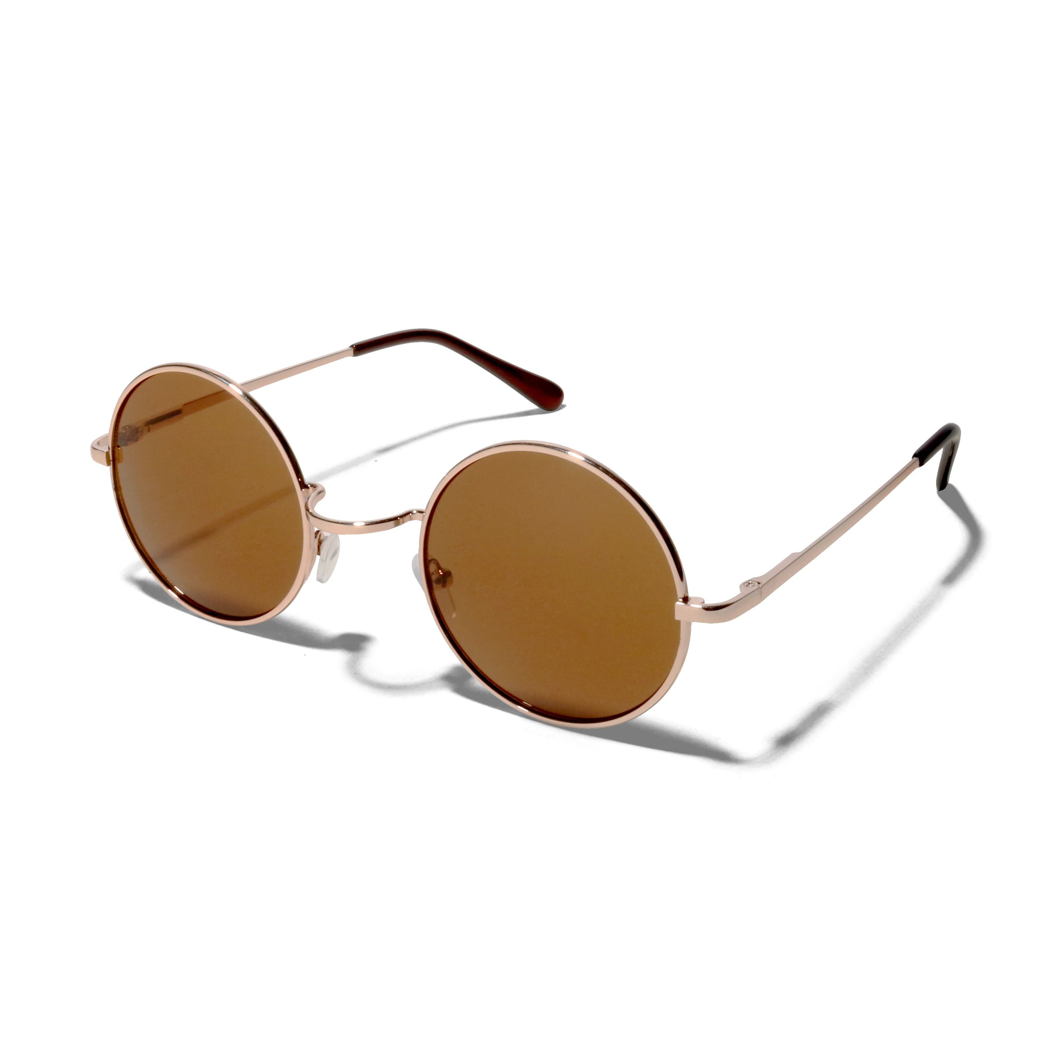LENY Round Metal Sunglasses