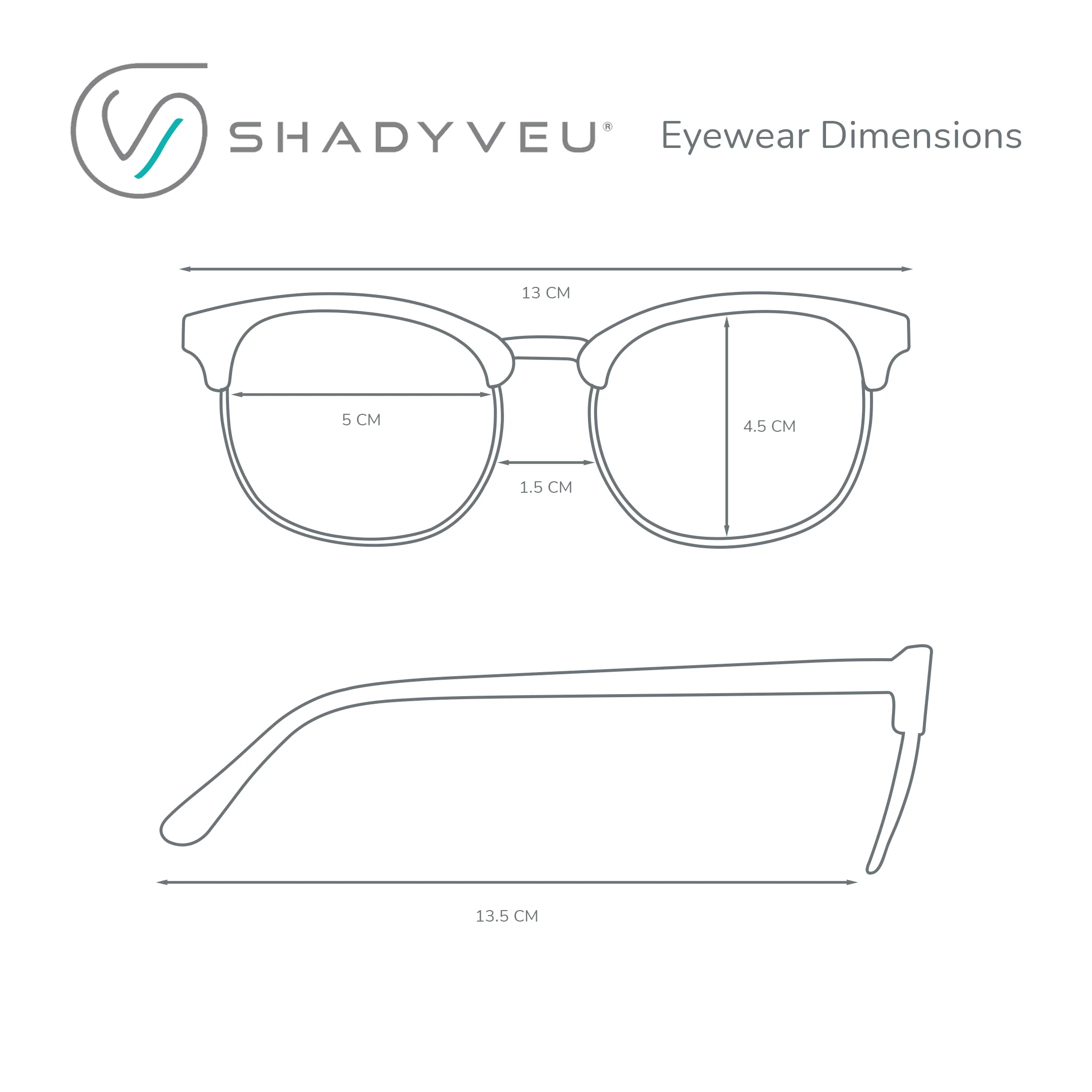 TONI Super Dark Rimless Sunglasses - Image 13