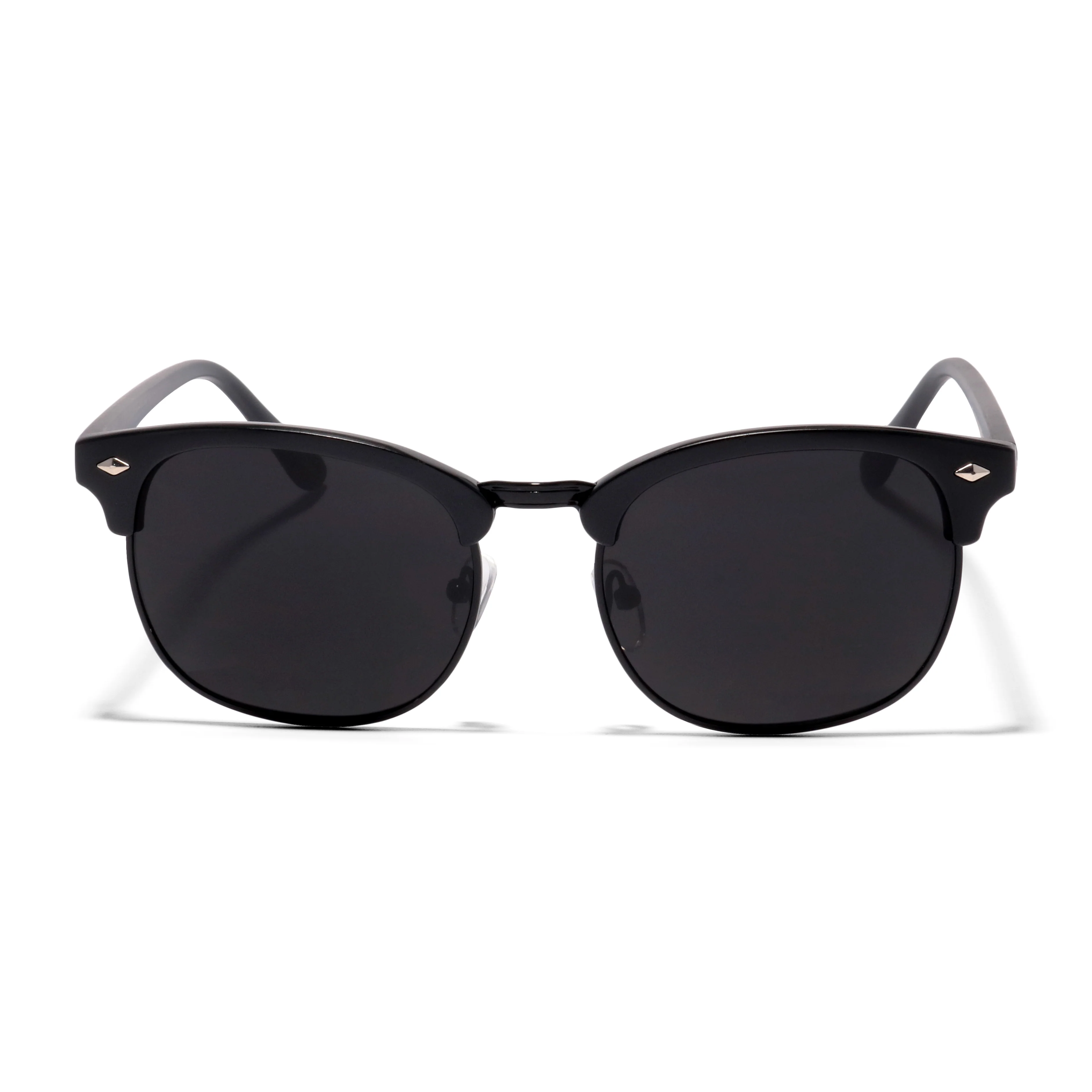 TONI Super Dark Rimless Sunglasses - Image 9
