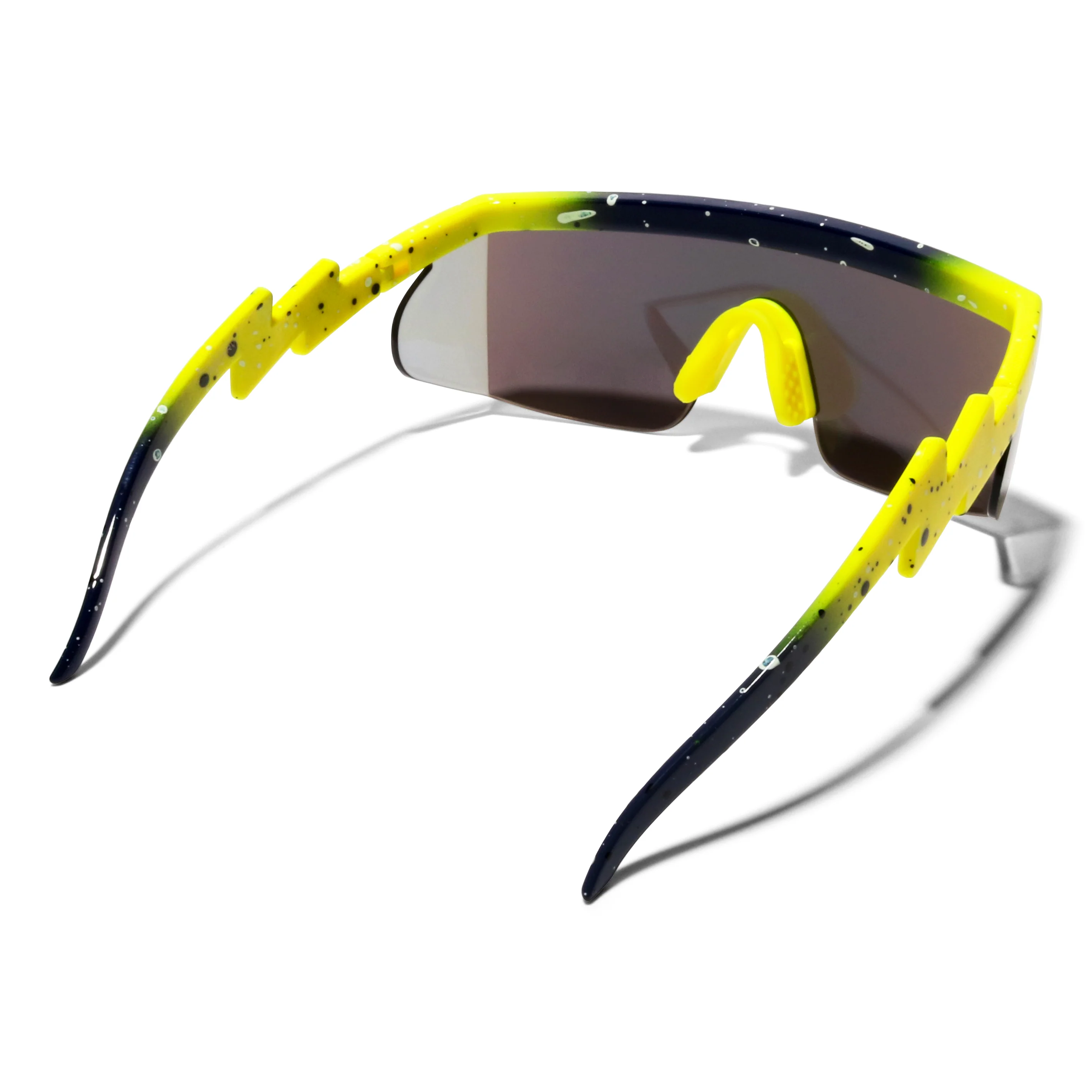 WYATT Paint Splatter ZigZag Sunglasses - Image 11