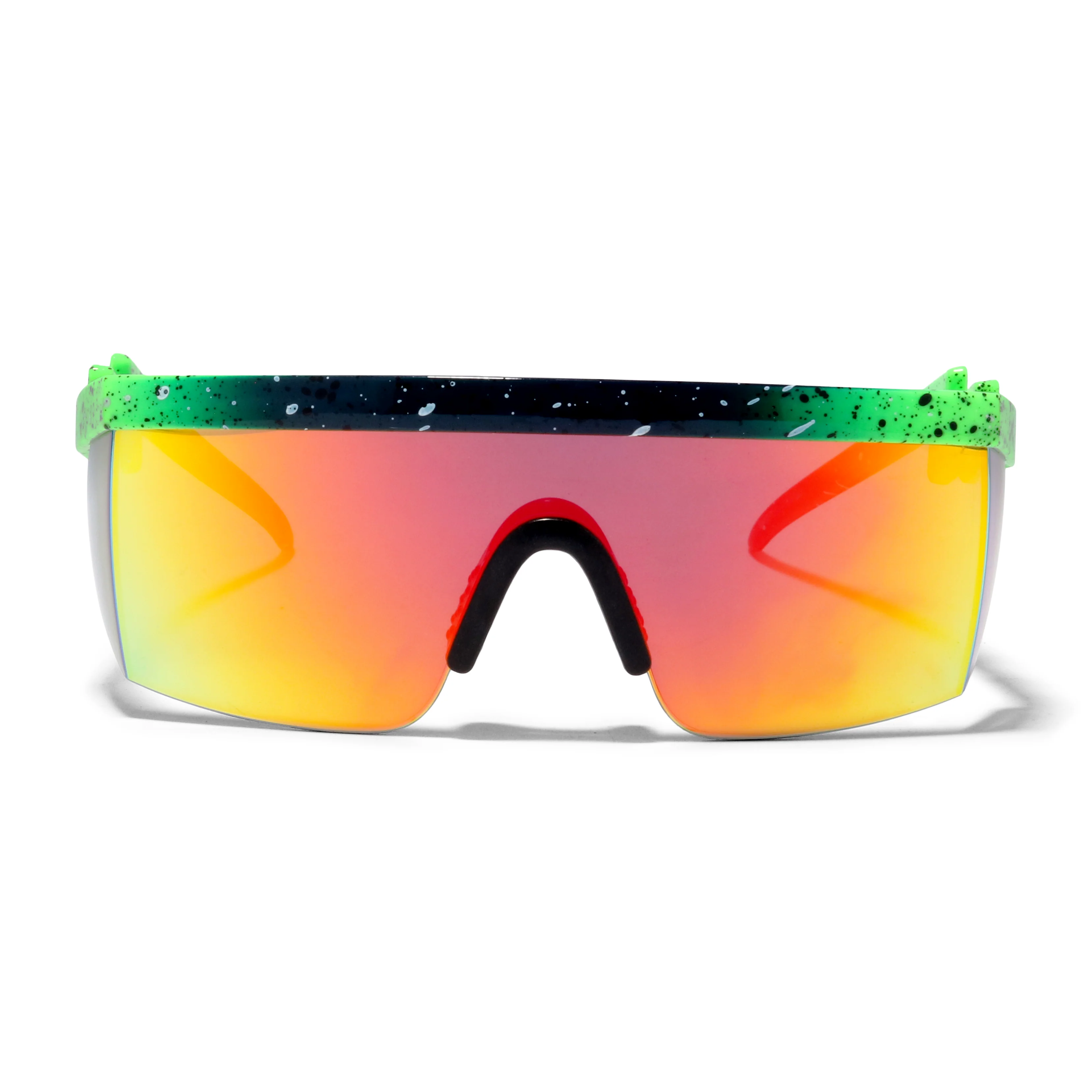 WYATT Paint Splatter ZigZag Sunglasses - Image 15