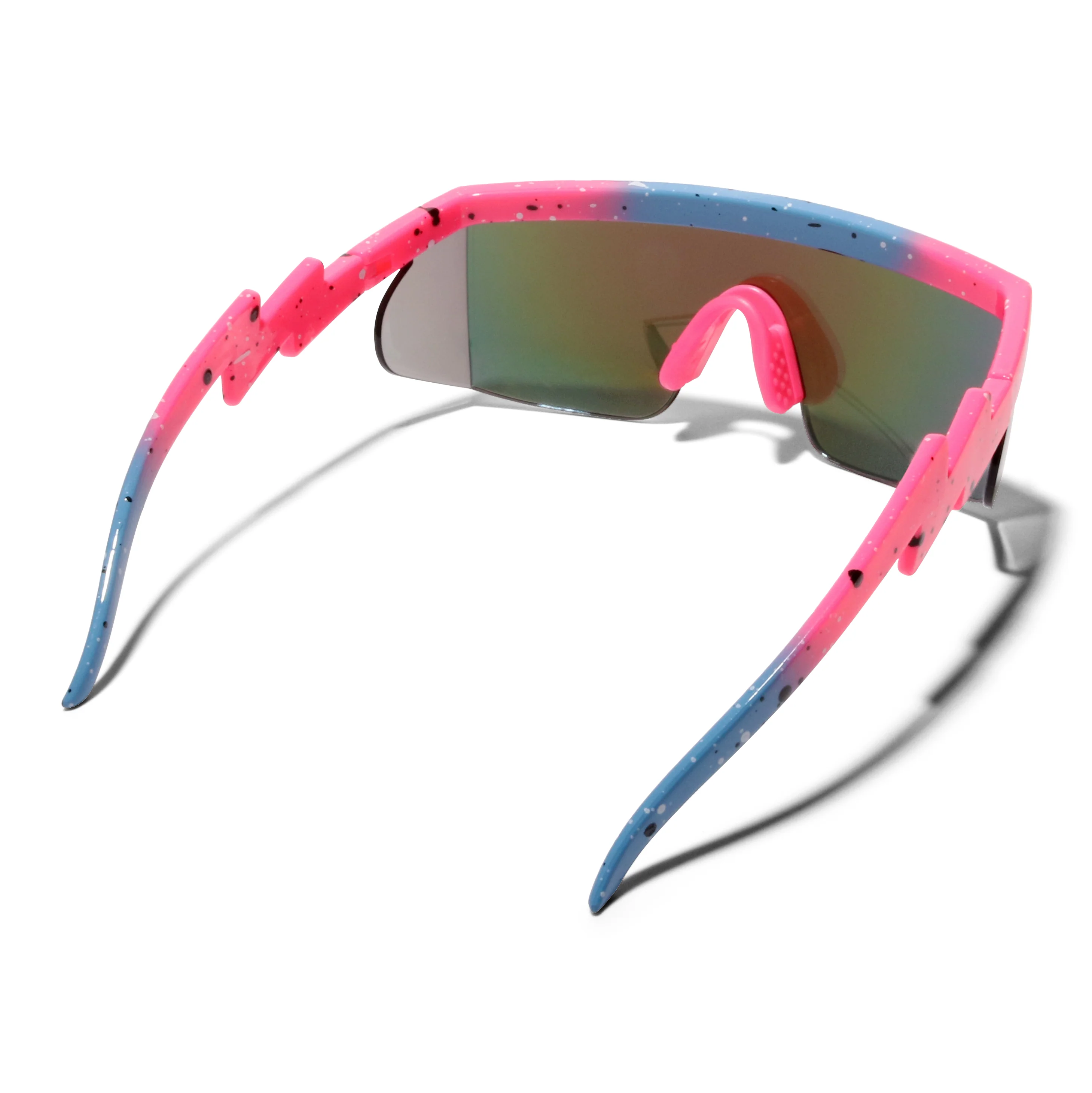 WYATT Paint Splatter ZigZag Sunglasses - Image 6